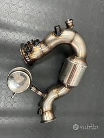 Downpipe golf 8 con 200 celle. Audi Tiguan T cros