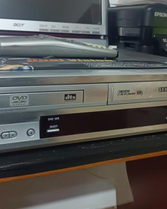 Lettore DVD/CD  e VHS COMBO SAMSUNG 