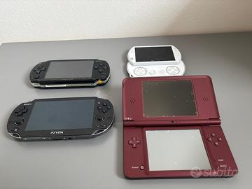 Console  Psp + Psp Go + Ps Vita + Nintendo Dsi xl