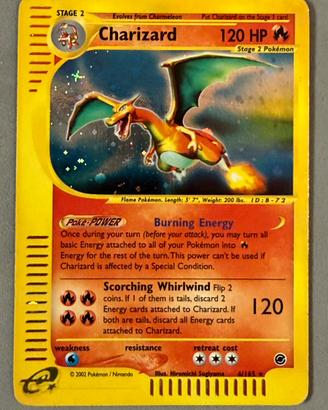 Charizard expedition holo  Pezzo trattabile