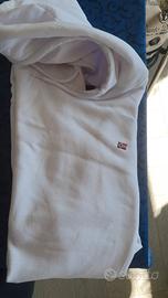 felpa taglia L bianca
