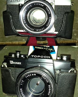 Fotocamere reflex TOPCON Uni e Unirex