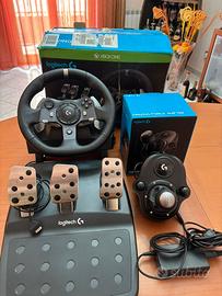 Logitech G920 + Cambio Manuale (Per Xbox e PC)