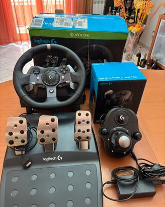 Logitech G920 + Cambio Manuale (Per Xbox e PC)