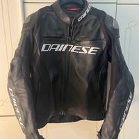 Giubbotto dainese in pelle Tg 50