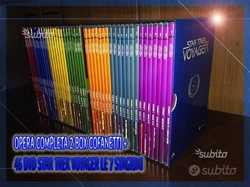 StarTrek Voyager - Set Box 46 DVD HD - NUOVI