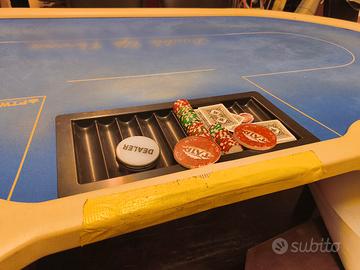 Tavolo Poker Professionale 9 posti + dealer