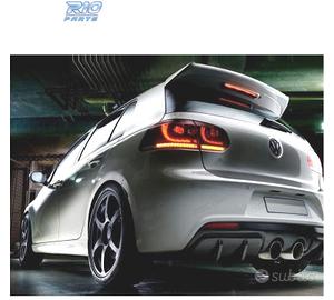 FANALI VOLKSWAGEN VW GOLF 6 LOOK R FULL LED DINAMI