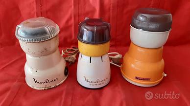 Macinini elettrici caffè anni '50 vintage Moulinex