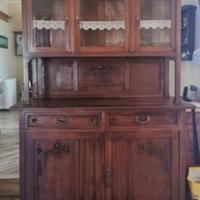 vetrina vintage lavorata 