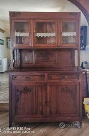 vetrina vintage lavorata 