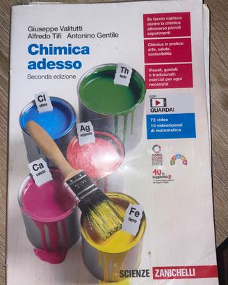 Libro liceo Artistico Galvani Cordenons chimica