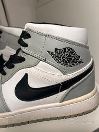 Air Jordan 1 Mid "Light smoke" taglia 40