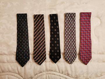 Lotto Cravatte Gucci originali 100% seta
