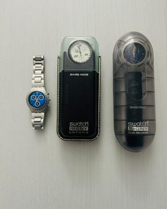 Lotto 3 swatch irony chrono