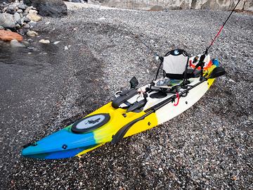 kayak da pesca, wahoo della galaxy kayak 