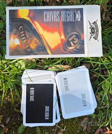 carte da gioco Chivas regal,si spedizione 