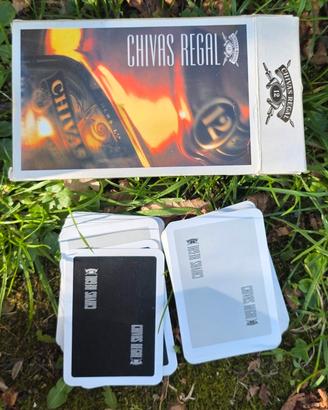 carte da gioco Chivas regal,si spedizione 