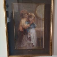 autore Italo Forte, tecnica mista, 20 x 30