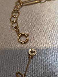 Titolo: Elegante collana in oro giallo 18kt (750)