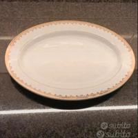 piatto da portata ovale antico Laveno Sci