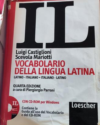 vocabolario della lingua latina