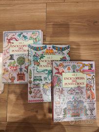 enciclopedia e riviste punto croce 