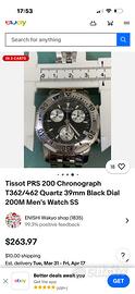 Orologi  tissot 200 metri