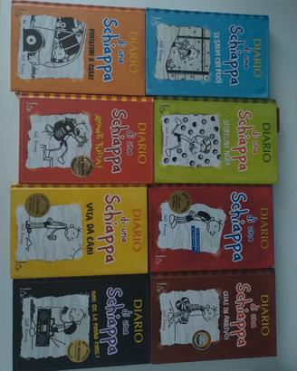 8 libri diario di una schiappa