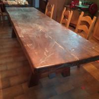 tavolo 3 metri unica pianta