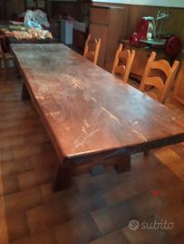 tavolo 3 metri unica pianta