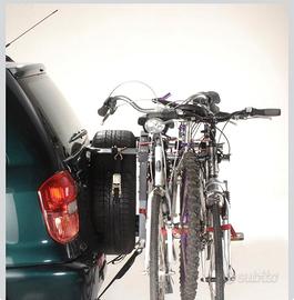 Portabiciclette con cinghie