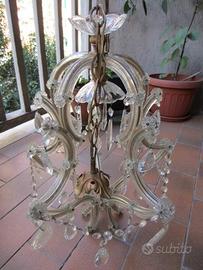 Lampadario Originale d'epoca di MURANO 