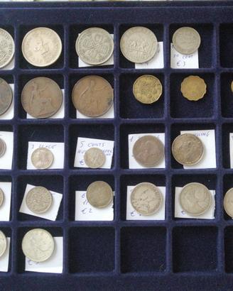 Collezione monete Impero inglese