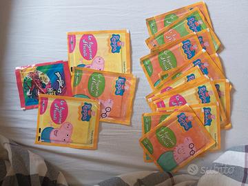 figurine Peppa pig e spiderman 