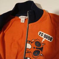 Felpa cotone con cerniera 4 anni