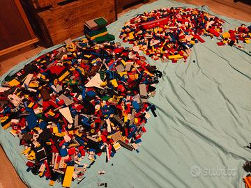 18 kg di Lego sfuso vintage