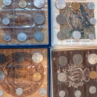 500 lire ARGENTO 4 CONFEZIONI SAN MARINO FD