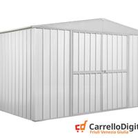 Box in lamiera di Acciaio 360x260cm 9mq bianco