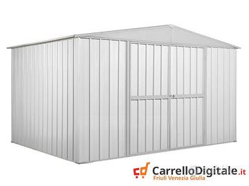 Box in lamiera di Acciaio 360x260cm 9mq bianco