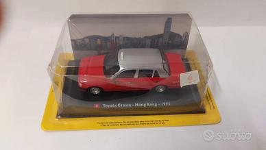 Modellino taxi Toyota Crown, Hong Kong 1995  scala