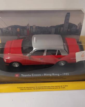 Modellino taxi Toyota Crown, Hong Kong 1995  scala