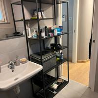 Scaffale legno e ferro