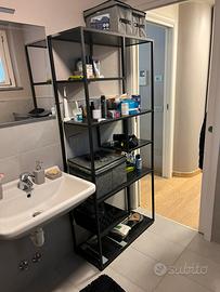 Scaffale legno e ferro