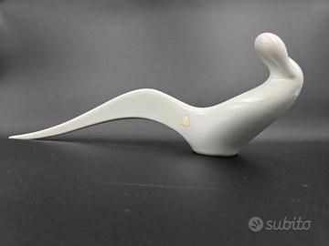 Royal Dux Bohemian Fagiano in porcellana anni 50 