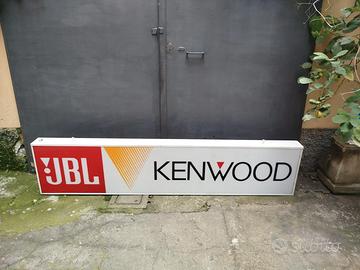 Insegna Luminosa Vintage 210cm-JBL/Kenwood-Anni 90