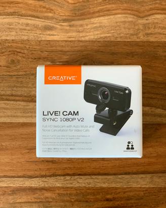Creative Live! Cam Sync 1080p V2 - Webcam tull HD