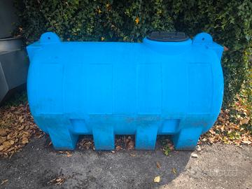Serbatoio acqua orizzontale 1000L