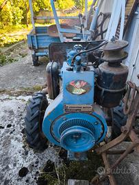 Motocoltivatore diesel Lombardini LDA 450 con carr