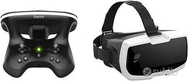 sky controller 2 con cockpitglass (visore)